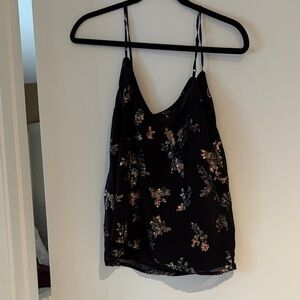 Banana Republic Dark Floral Camisole